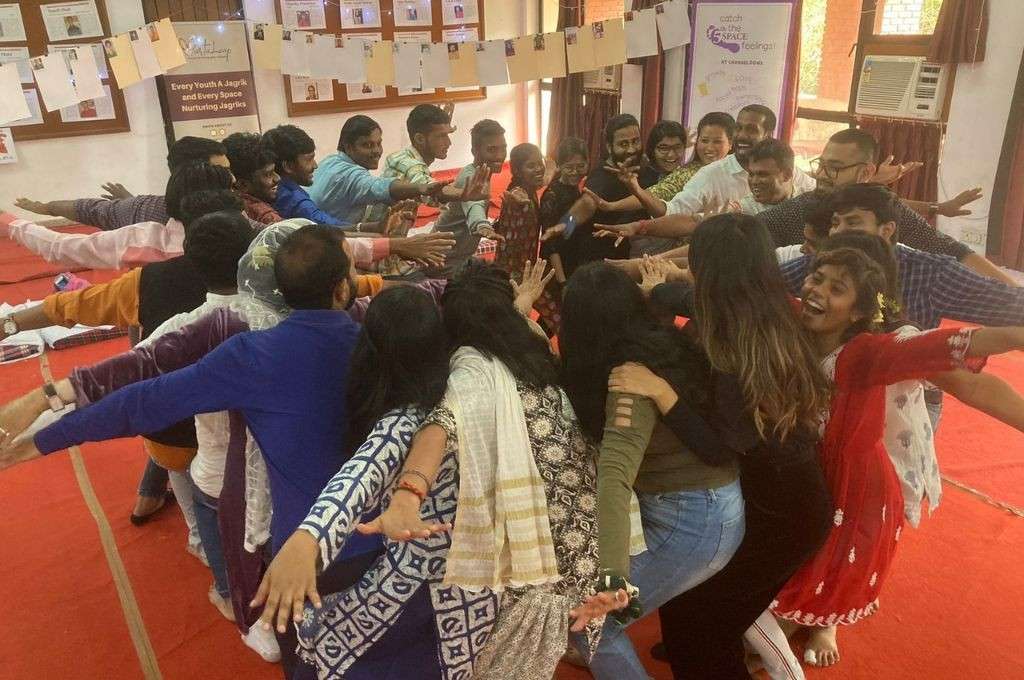 वार्तालीप कोअलिशन के एक कार्यक्रम में युवा_सामाजिक उद्यमिता