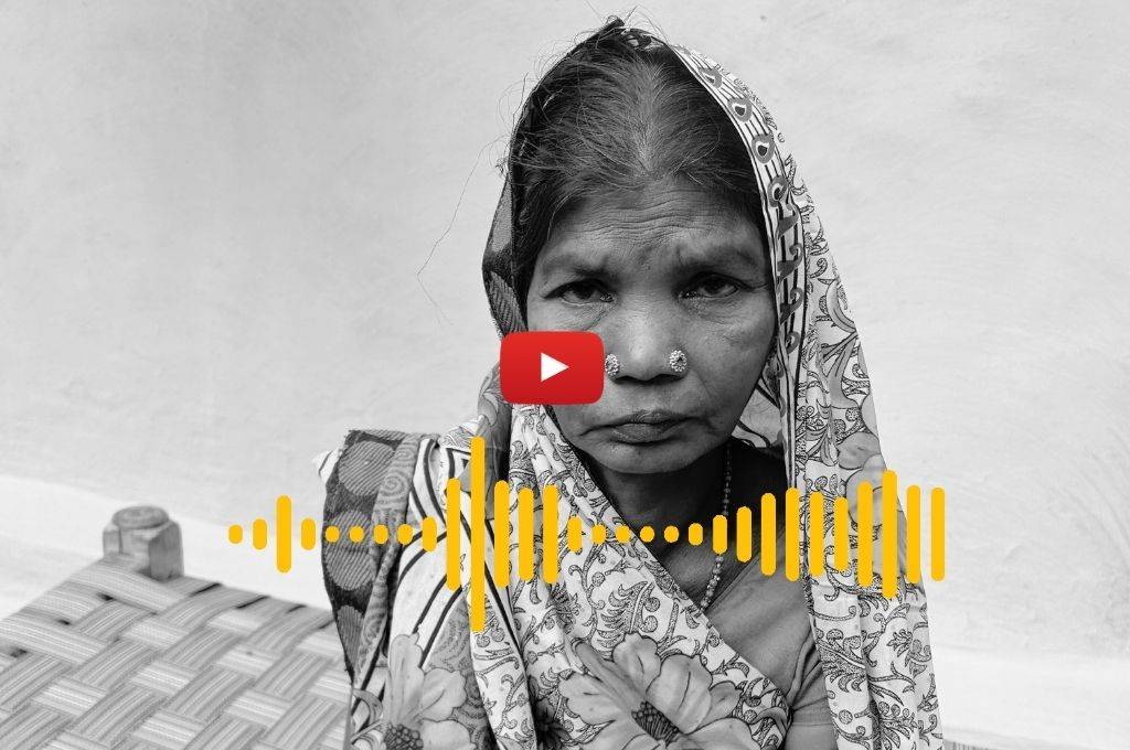 गांव की एक महिला का चित्र_महुआ