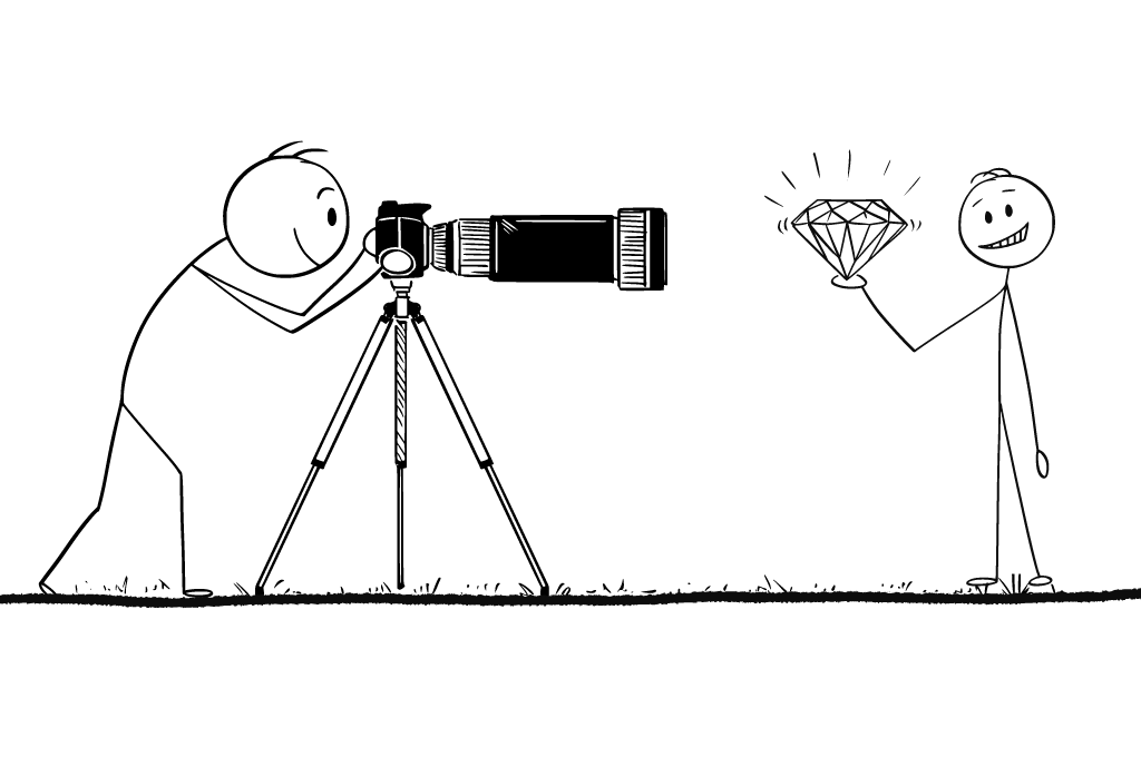 कैमरे से फोटो लेते हुए_सफल कहानी