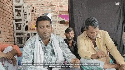 टेंट में खड़ी महिला_विमुक्त घुमंतू जनजाति